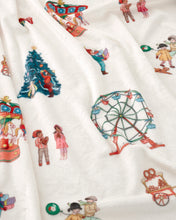 Load image into Gallery viewer, Christmas Fairground Fleece Throw