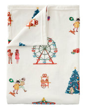 Load image into Gallery viewer, Christmas Fairground Fleece Throw