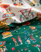 Load image into Gallery viewer, Christmas Fairground Duvet and Pillowcase Set