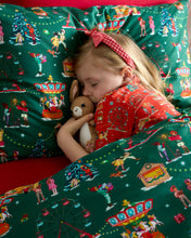 Load image into Gallery viewer, Christmas Fairground Duvet and Pillowcase Set
