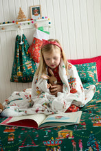Load image into Gallery viewer, Christmas Fairground Fleece Throw