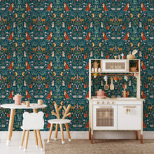 Load image into Gallery viewer, Midnight Forest Wallpaper Rolls