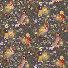 Load image into Gallery viewer, Nocturnal Garden Dark Wallpaper Rolls