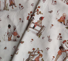 Load image into Gallery viewer, Autumn Apple Orchard Organic Cotton Fabric
