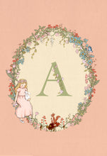 Load image into Gallery viewer, Fairytale Initial Greeting Card