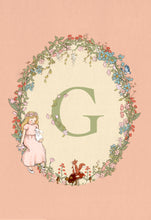 Load image into Gallery viewer, Fairytale Initial Greeting Card