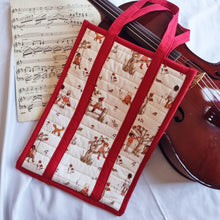 Load image into Gallery viewer, Autumn Apple Orchard Organic Cotton Fabric