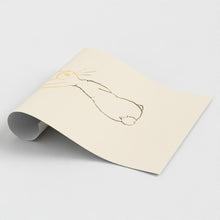 Load image into Gallery viewer, Boo Gold Metallic Foil Art Print