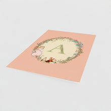 Load image into Gallery viewer, Fairytale Initial Greeting Card