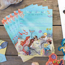 Load image into Gallery viewer, Mermaid Party Download Kit
