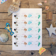 Load image into Gallery viewer, Mermaid Party Download Kit