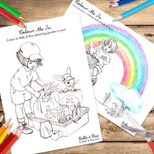 Load image into Gallery viewer, Downloadable Colouring In Sheet Bundle