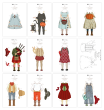 Load image into Gallery viewer, A4 Dress Up Belle Autumn Winter Clothes Download