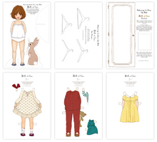 Load image into Gallery viewer, A4 Dress Up Belle Download