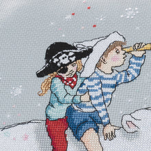 Load image into Gallery viewer, Polar Adventure Christmas Cross Stitch Pattern