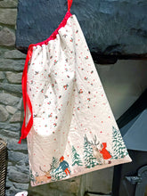 Load image into Gallery viewer, Christmas Drawstring Sack Sewing Pattern Download