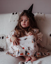 Load image into Gallery viewer, Halloween Parade Double Border Organic Cotton Fabric
