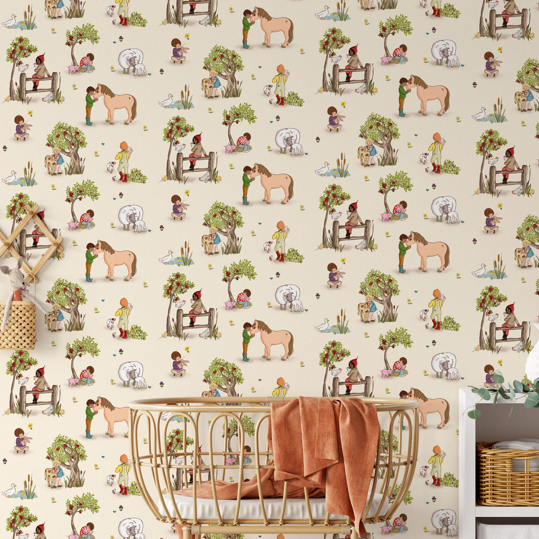 Farm Days Wallpaper Rolls