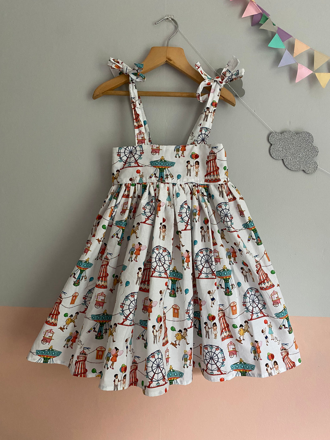 Made to Order Child's Strappy Summer Dress Sizes 2-10y