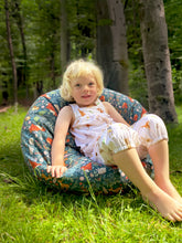 Load image into Gallery viewer, Kids Beanbag - Midnight Forest
