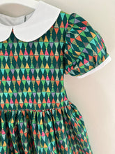 Load image into Gallery viewer, Made to Order Child&#39;s Christmas Carousel Party Dress Sizes 18m-10y
