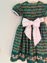 Load image into Gallery viewer, Made to Order Child&#39;s Christmas Carousel Party Dress Sizes 18m-10y
