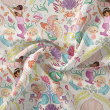 Load image into Gallery viewer, Mermaid Song Cream Fabric
