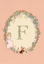 Load image into Gallery viewer, Fairytale Initial Greeting Card
