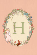 Load image into Gallery viewer, Fairytale Initial Greeting Card
