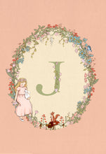 Load image into Gallery viewer, Fairytale Initial Greeting Card
