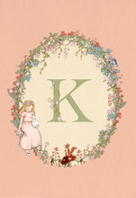 Load image into Gallery viewer, Fairytale Initial Greeting Card

