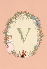 Load image into Gallery viewer, Fairytale Initial Greeting Card
