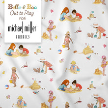 Load image into Gallery viewer, &quot;Seaside Play&quot; White -  Michael Miller Fabrics
