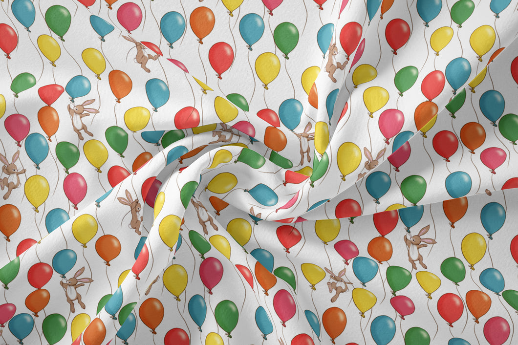 Balloon Bunny Fabric