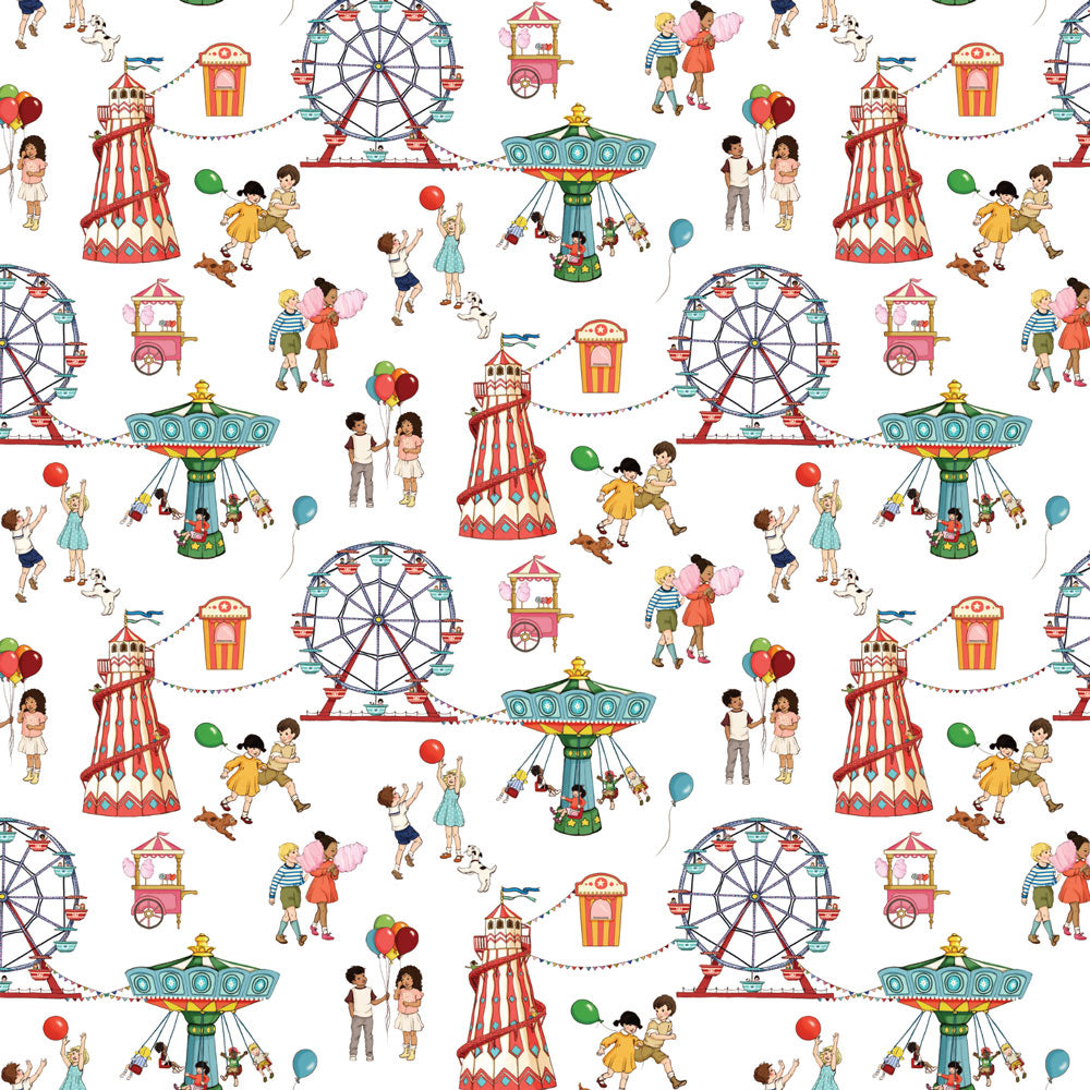 Wrapping paper - Fairground