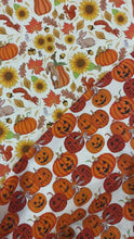 Load and play video in Gallery viewer, Halloween Ditsy Autumnal Fabric
