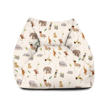 Load image into Gallery viewer, Kids Snuggle Chair Beanbag - Jungle
