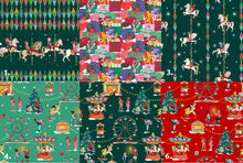 Load image into Gallery viewer, Made to Order Child&#39;s Christmas Carousel Party Dress Sizes 18m-10y
