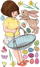 Load image into Gallery viewer, Easter Basket Wall Sticker Decals
