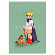 Load image into Gallery viewer, The Little King Card

