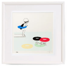 Load image into Gallery viewer, Olympic Dive Silk Screen Print
