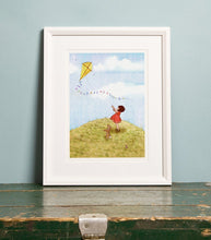 Load image into Gallery viewer, Fly A Kite Art Print
