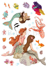 Load image into Gallery viewer, Mermaid Wall Sticker Decals
