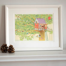 Load image into Gallery viewer, Tree House Art Print
