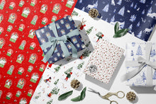 Load image into Gallery viewer, christmas wrapping paper by belle and boo
