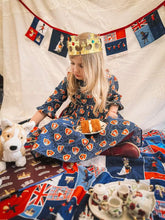 Load image into Gallery viewer, Made to Order Child&#39;s Royal Frill Dress Sizes 1y-10y
