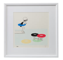 Load image into Gallery viewer, Limited Edition Screenprint Olympic Belle  Art Print - Archive Print

