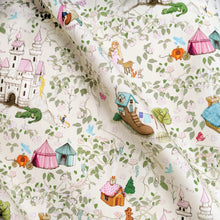 Load image into Gallery viewer, detail image of fairytale fabric from belle and boo
