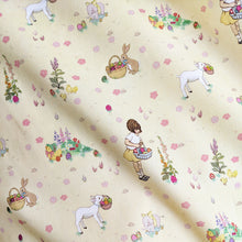 Load image into Gallery viewer, detail of easter fabric cotton poplin
