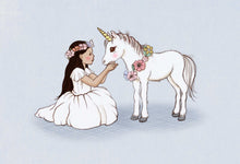 Load image into Gallery viewer, Baby Unicorn Art Print
